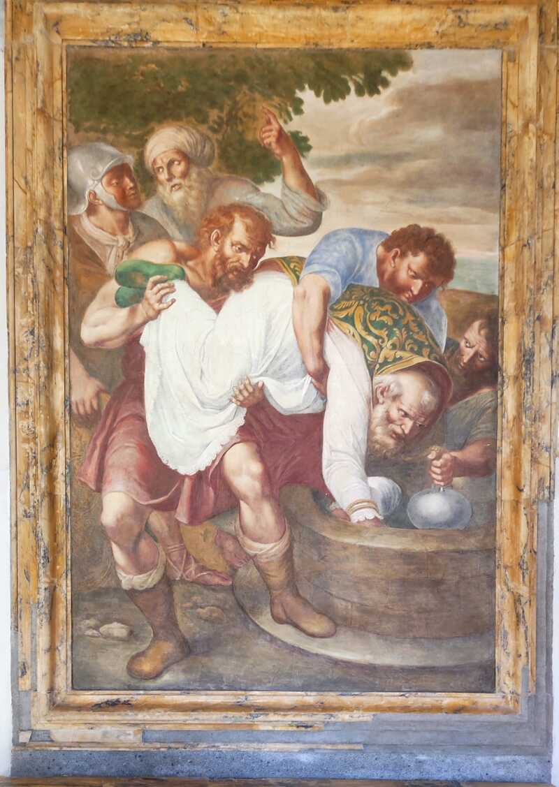 dipinto martirio di Sant'Ippolito