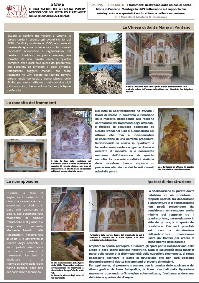 Di Marcello et alii - I frammenti di affresco di Santa Maria in Pantano